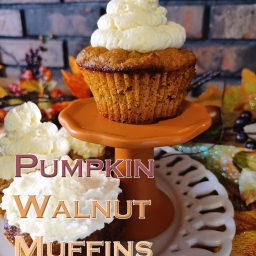 Pumpkin Walnut Muffins