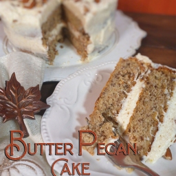 Butter Pecan Cake With Brown Butter Frosting