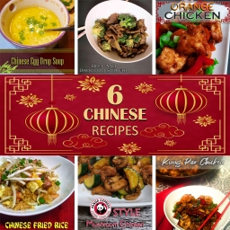 6 CHINESE RECIPES